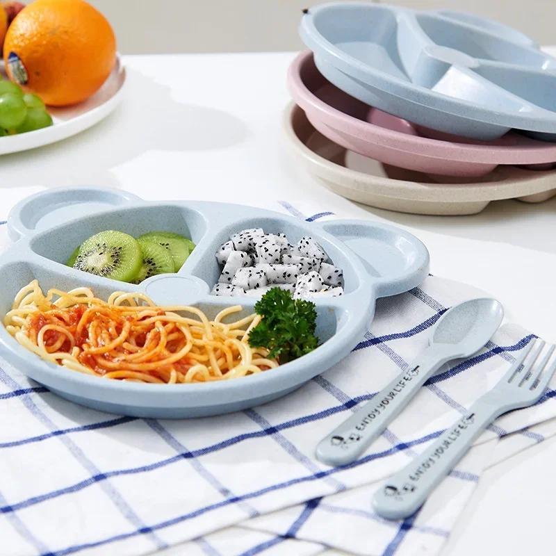 Baby Bowl Spoon Fork Sets Feed - огляд і ціна Baby Food Menu