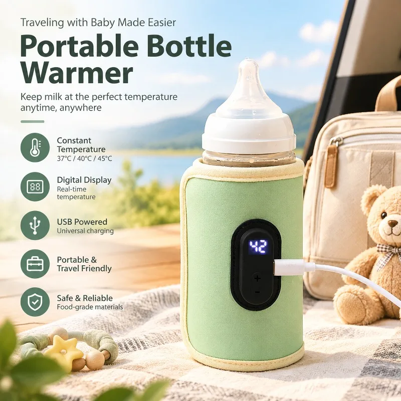 Portable USB Baby Milk Warmer  - огляд і ціна Baby Food Warmer